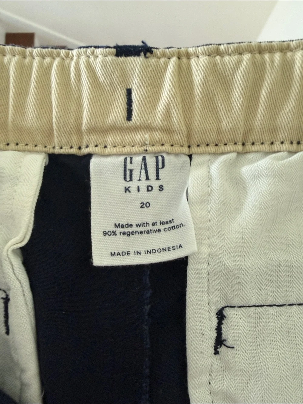 Gap Boy’s Navy Casual Chinos